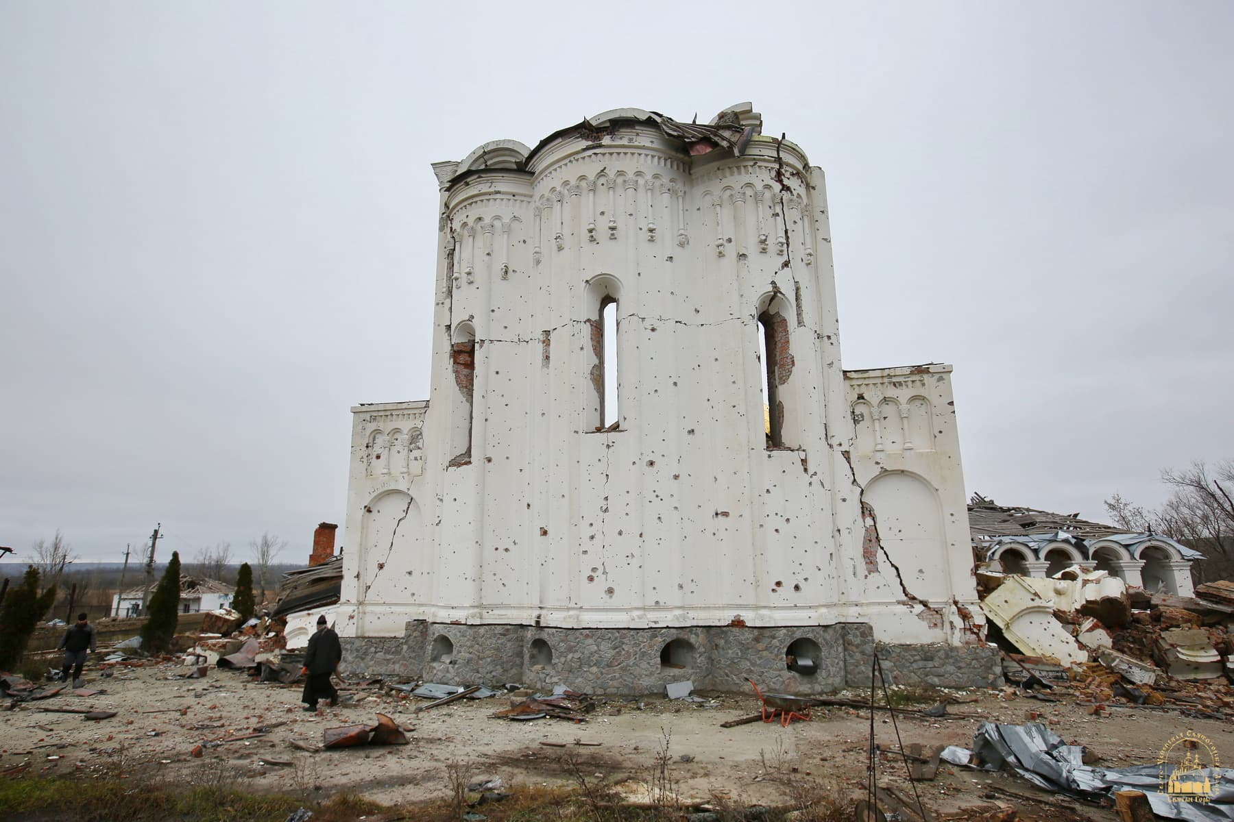 the skete of the Svyatogorsk Lavra in the village of Bohorodychne in Donetsk region