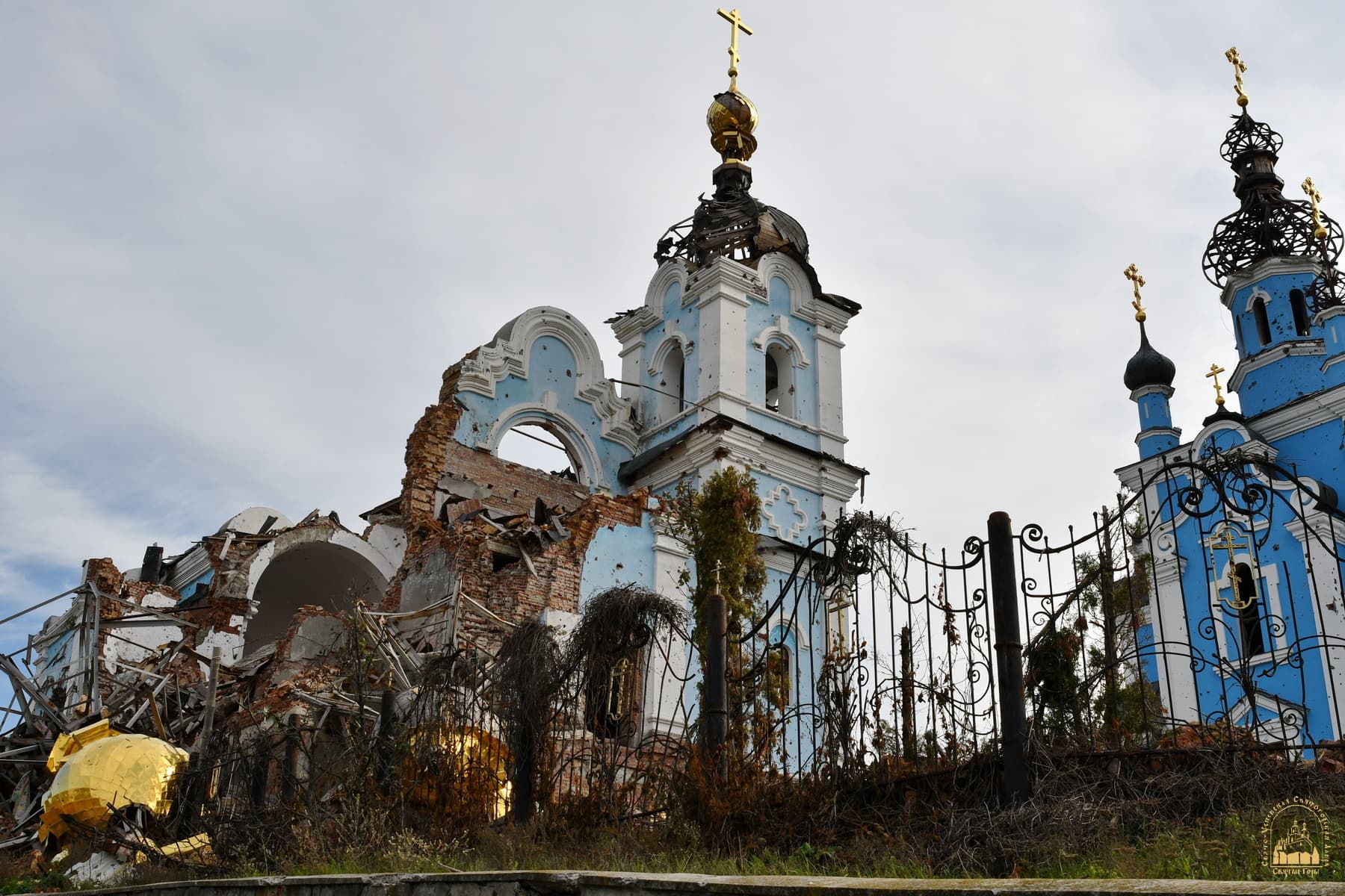 the skete of the Svyatogorsk Lavra in the village of Bohorodychne in Donetsk region