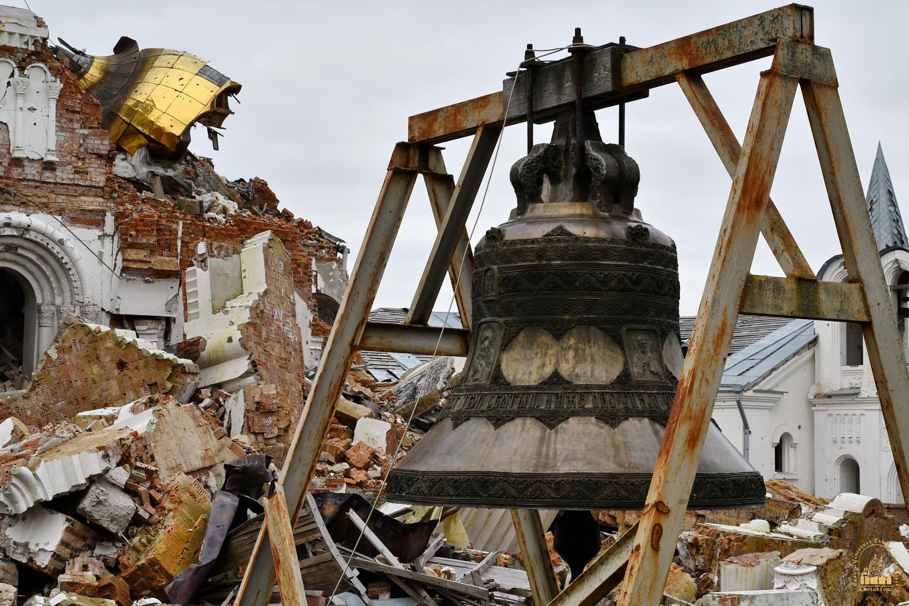 the skete of the Svyatogorsk Lavra in the village of Bohorodychne in Donetsk region
