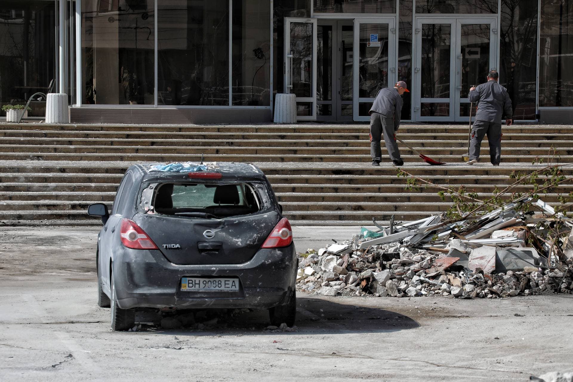 missile strikes on the city of Odesa