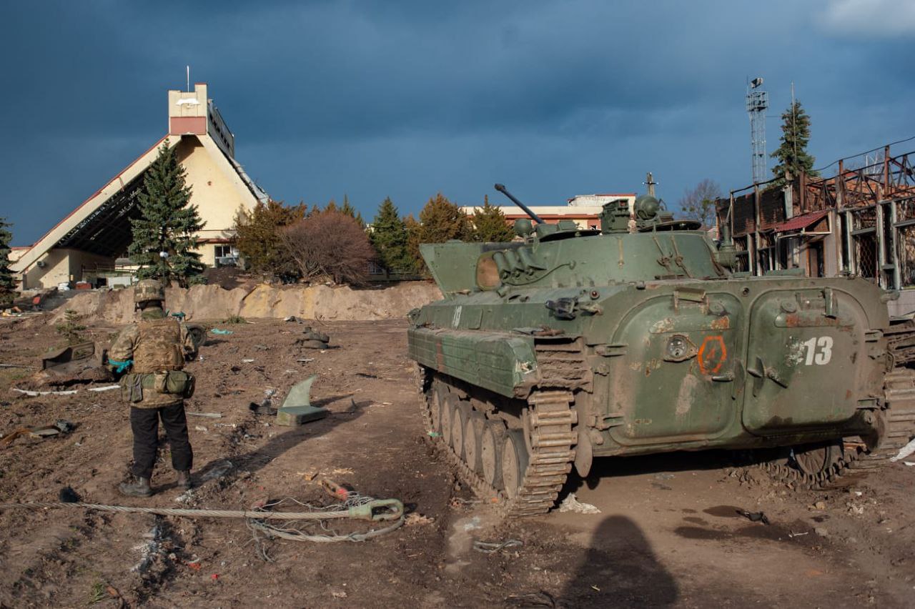 Trostyanets was liberated from the Russian occupiers