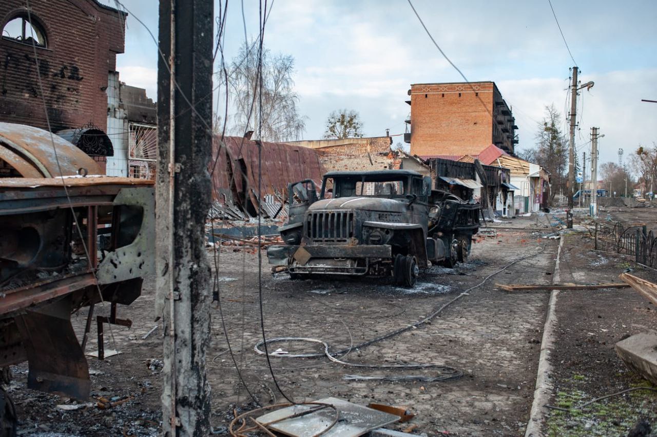 Trostyanets was liberated from the Russian occupiers